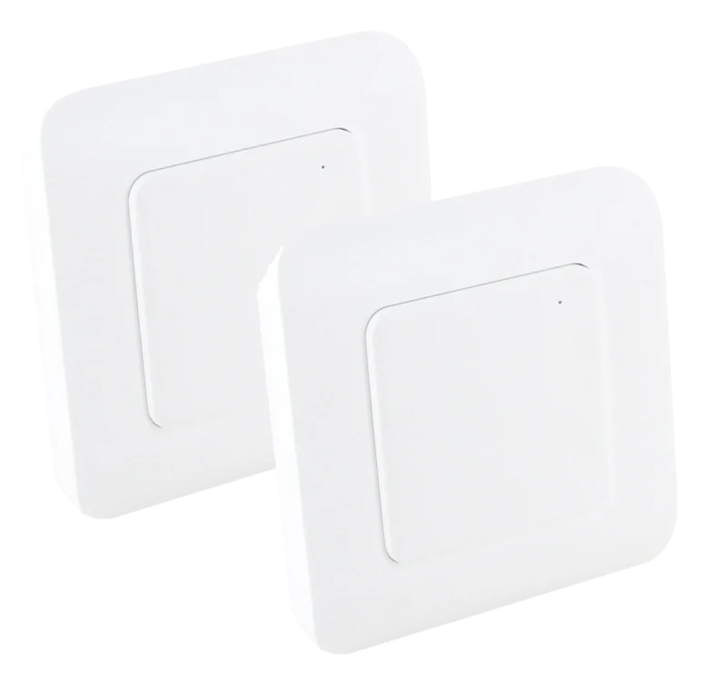 Kit of 2 single wireless switches DIO 1.0