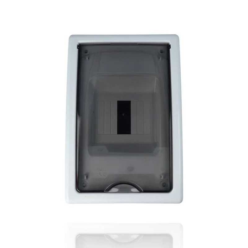 SOLERA 8694PF - Centralino da arredo da Incasso con Portello - bianco - 4M (alternativa Gewiss GW40237tb)