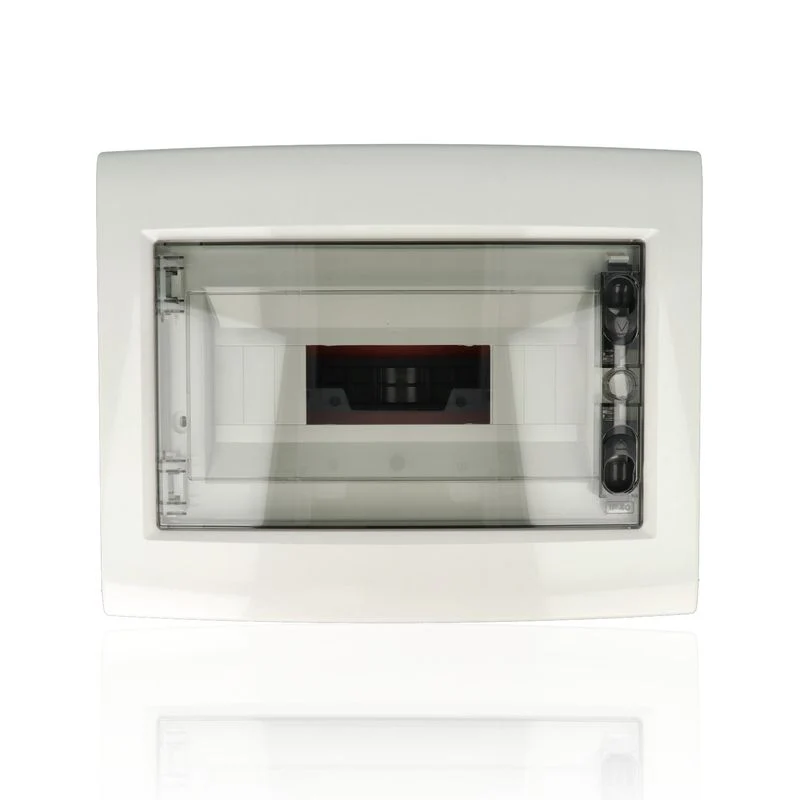 GEWISS GW40605 - Centralino protetto - da Incasso - porta trasparente fumé con telaio estraibile - 12M IP40