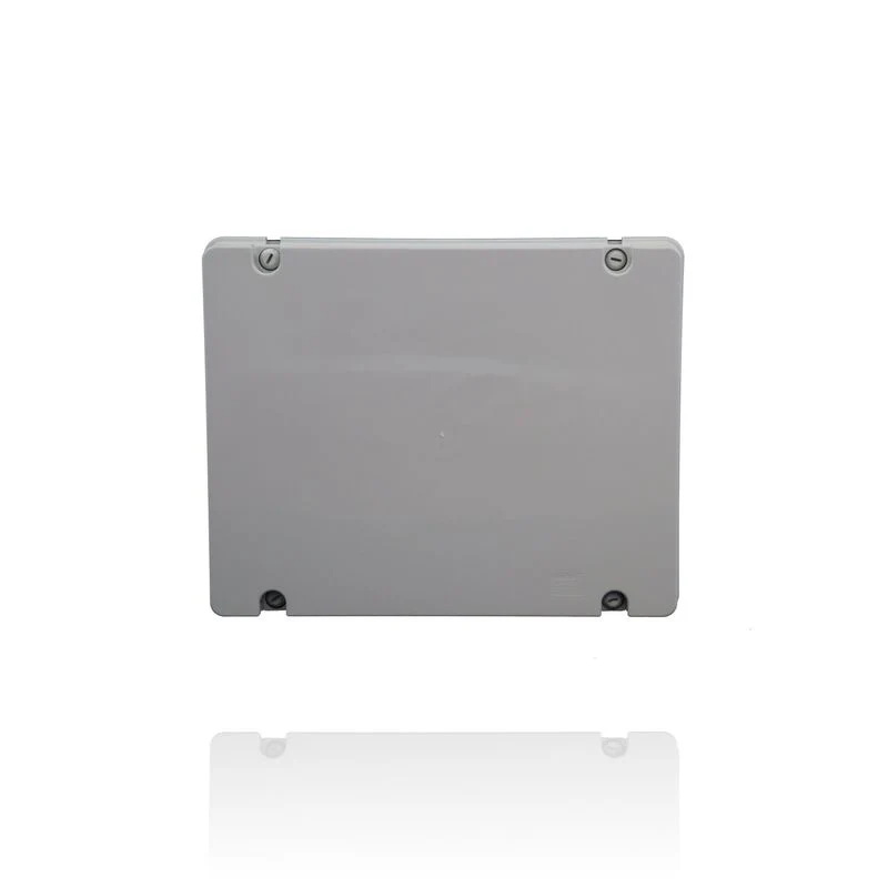 GEWISS GW44210 - Scatola di derivazione con coperchio a vite - IP56 - dim. int. 380x300x120 - pareti lisce - Grigio