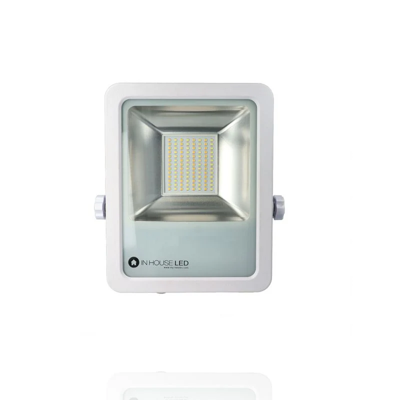 Proiettore LED, 45W, 220Vac, con regolazione temperatura luce (Calda - Naturale - Fredda) - Bianco