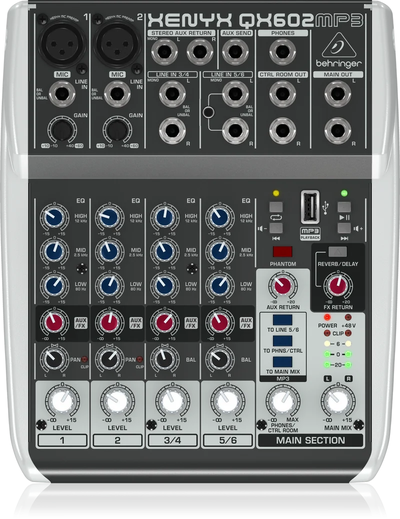 XENYX QX602 MP3
