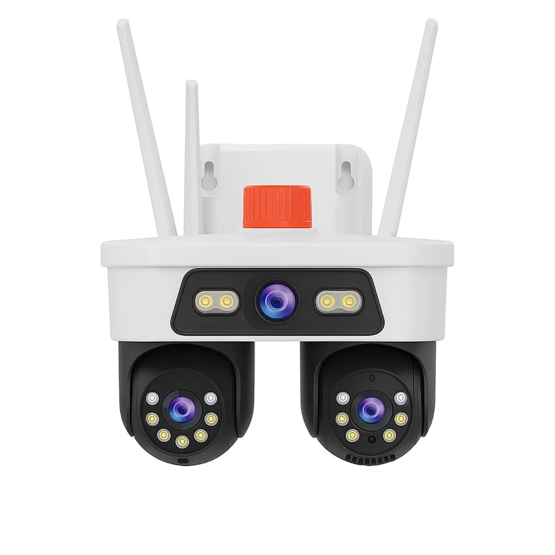 TELECAMERA WIFI JORTAN 8 DOPPIA LENTE HD ESTERNO IP66 VISIONE NOTTURNA COLORI