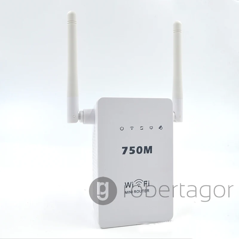 MINI ROUTER WIRELESS N FUNZIONE WPS ACCESS POINT E RIPETITORE WIFI 750 MBPS