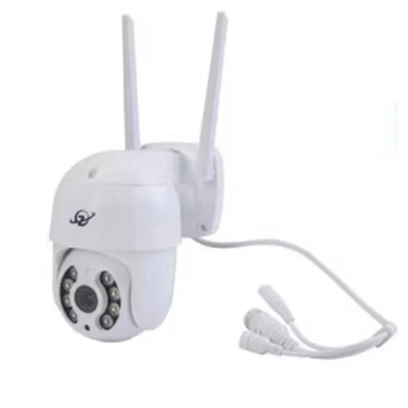 TELECAMERA IP CAM WIFI CAMERA DOME WIRELESS ESTERNO SD 2MP PTZ HD 8 LED 8176QJ