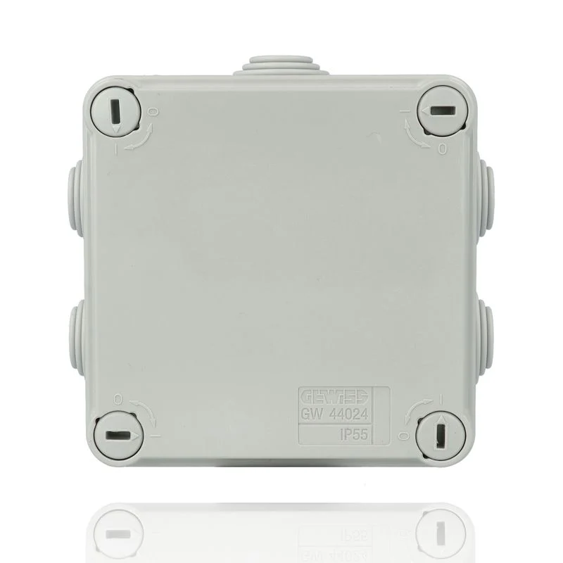 GEWISS GW44024 - Scatola Derivazione IP55 100x100x50 Passacavi Grigio
