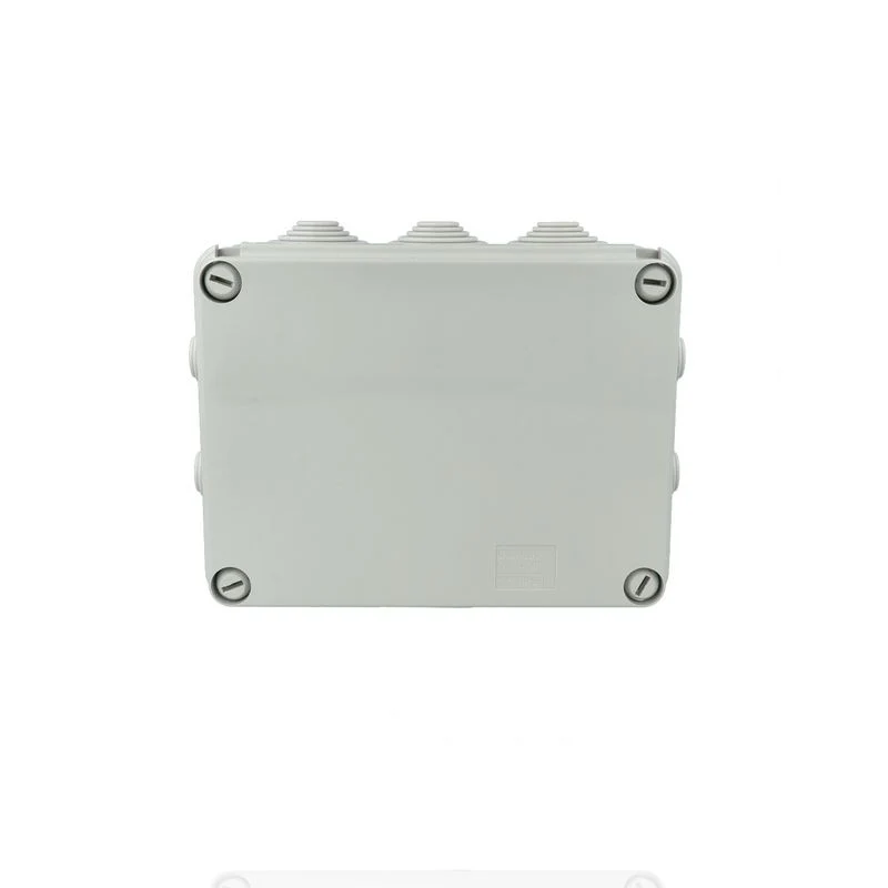 GEWISS GW44007 - Scatola di derivazione con coperchio a vite - IP55 - dim. int. 190x140x70 - pareti con passacavi - Grigio