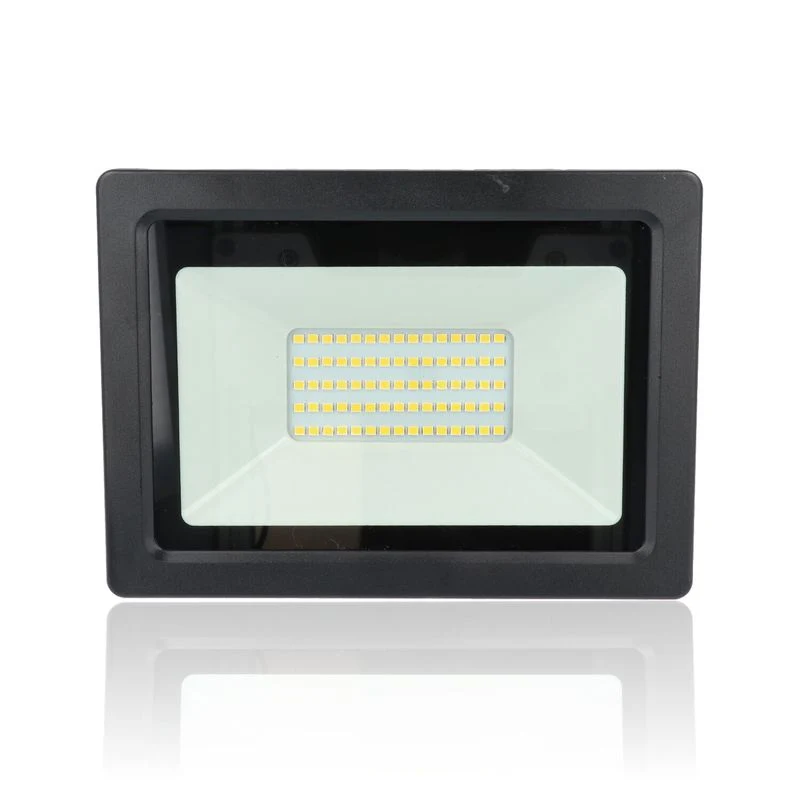 Proiettore LED, 50W, 220Vac, Luce Naturale, Nero