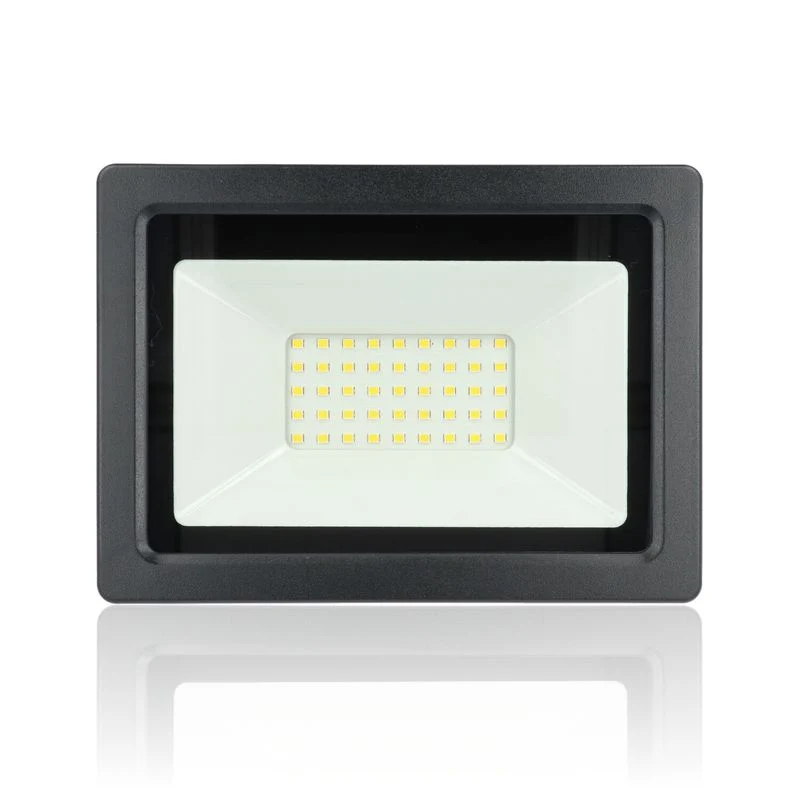 Proiettore LED, 30W, 220Vac, Luce Naturale, Nero