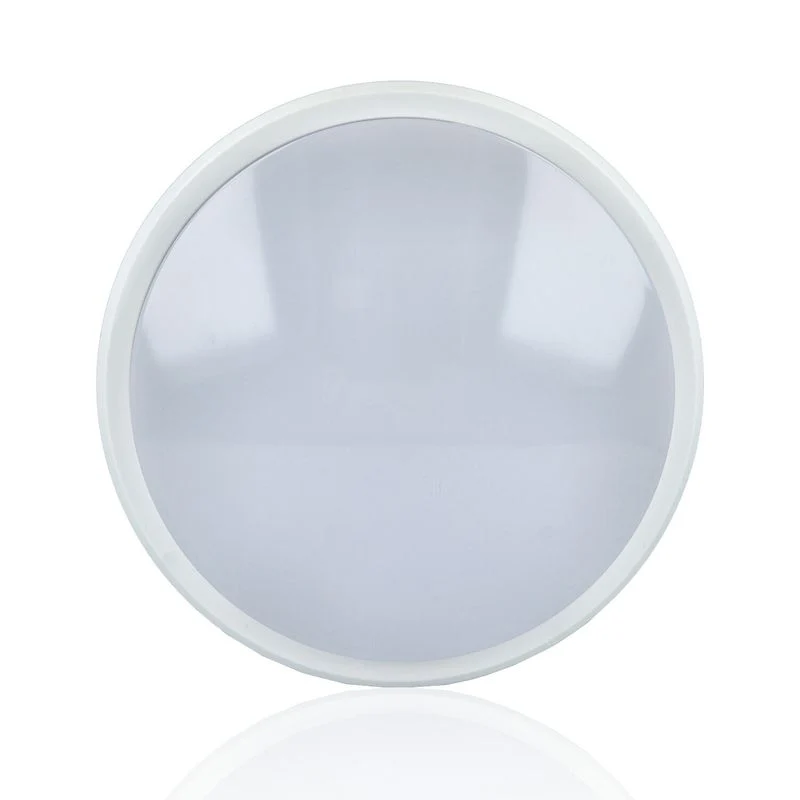 Plafoniera LED tonda, 12W, 220Vac, Luce Naturale, Bianco