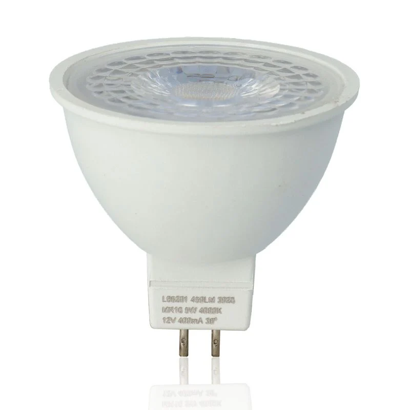 Lampadina Spot LED, MR16, 5W, 12Vdc, Luce Naturale, Dimmerabile