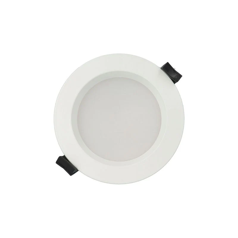 Faretto LED rotondo da incasso diam.110mm, 13W, 220Vac, con regolazione temperatura luce (Calda - Naturale - Fredda) - Dimmerabile - Bianco
