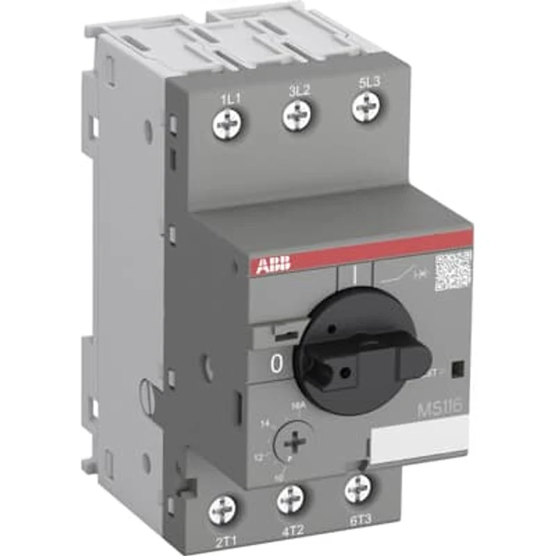 ABB EP 089 5 - MS116-6.3 INTERRUTTORE SALVAMOTORE MANUALE 4,00-6,30A