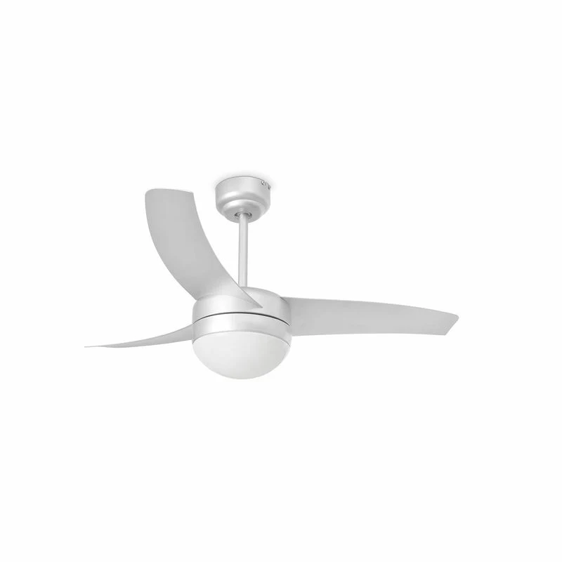 FARO BARCELONA 33416 - Ventilatore da soffitto con luce Easy - Grigio