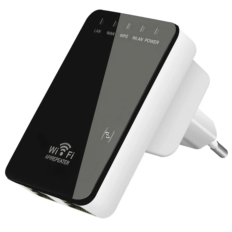 Routeur répéteur sans fil amplificateur Wi-Fi 300 Mbps avec 2 ports LAN