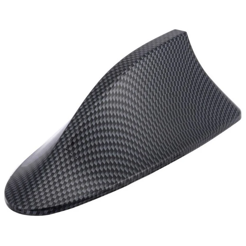 811034 Antenne voiture universelle auto-adhésive Shark aérodynamique 15cm FM AM