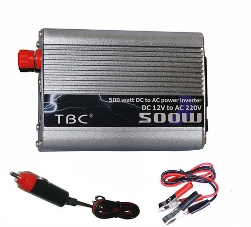 Inverseur pour bateau , voiture et camping 220v - 500w