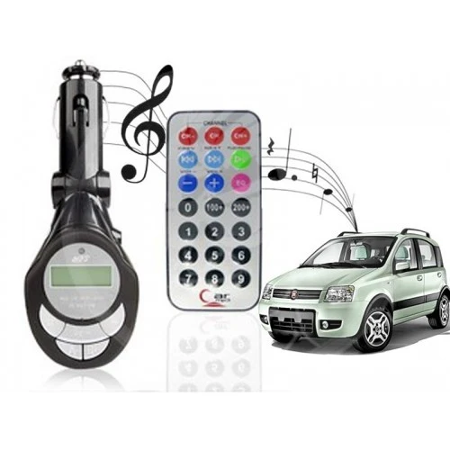 Transmetteur usb sd mp3 fm radio sans fil pour voiture