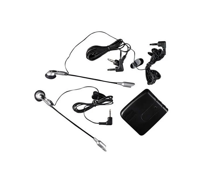 Kit Intercom duo pour deux casques de moto attaque mp3 audio radio