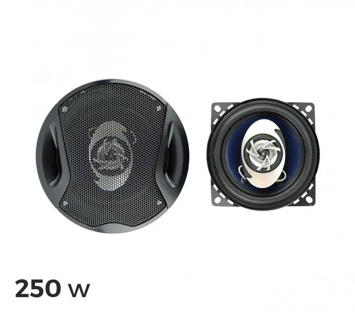 Paire de haut-parleurs 10 cm 250W pour distribution de voiture