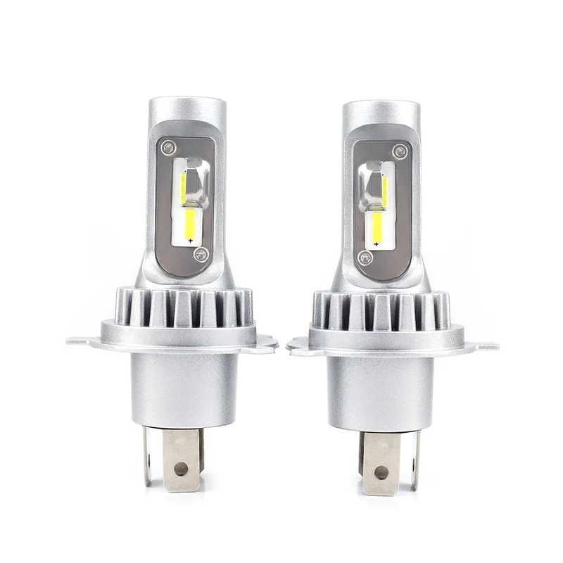 2 ampoules LED M9 H4 pour phares de voiture et de moto 1500LM 16W