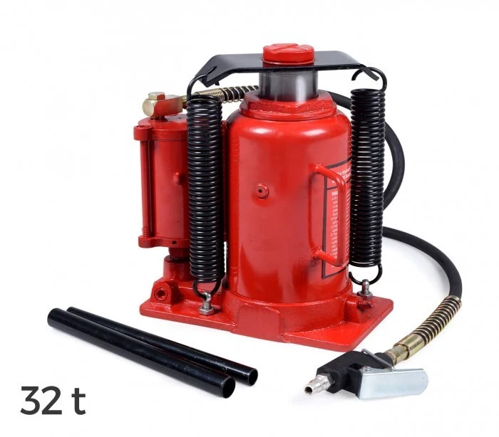 ST3056 - Vérin hydraulique manuel à bouteille d'air comprimé jusqu'à 32 T