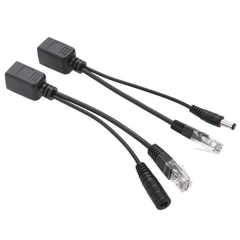 ADATTATORI ALIMENTAZIONE LAN POE ETHERNET VIDEOSORVEGLIANZA TELECAMERE IP