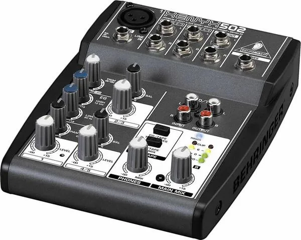 Mixer Regia Behringer Xenyx 502