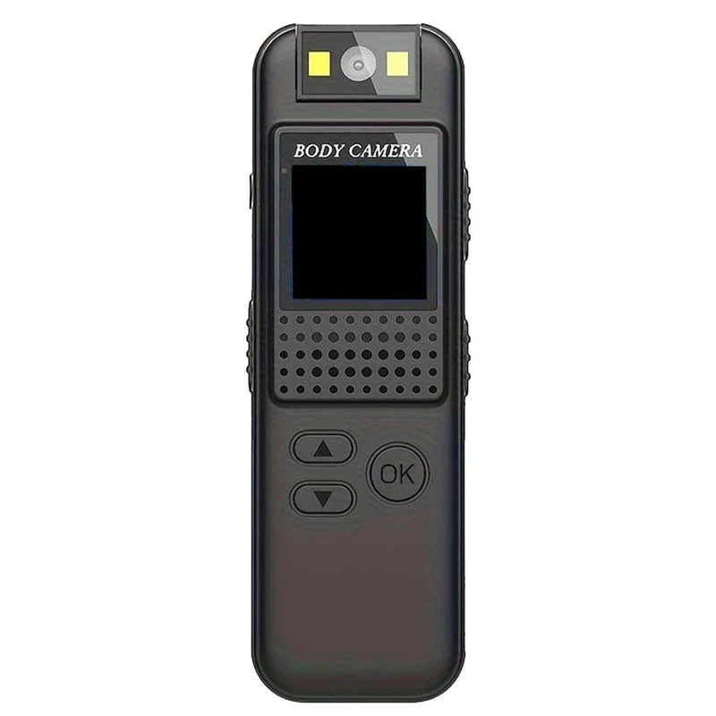 Mini caméra vidéo audio portable Écran Full HD Clip vision nocturne