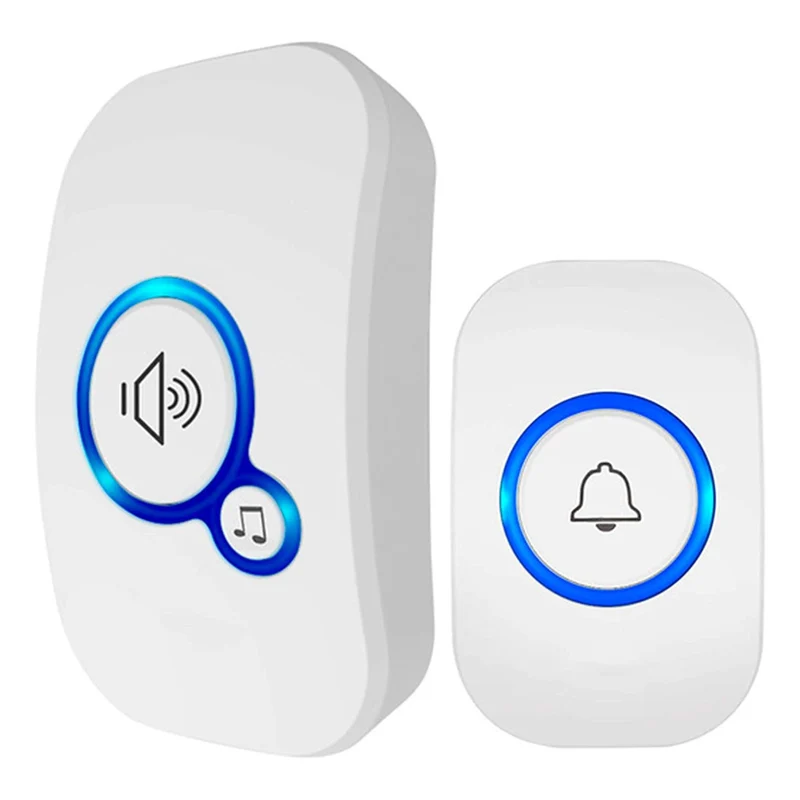 Sonnette Wi-Fi extérieure étanche sans fil 32 sons 4 niveaux de volume