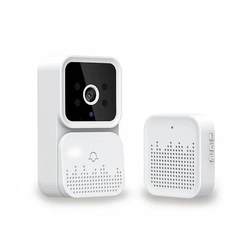 Mini interphone vidéo avec téléphone d'application de sonnette sans fil audio bi
