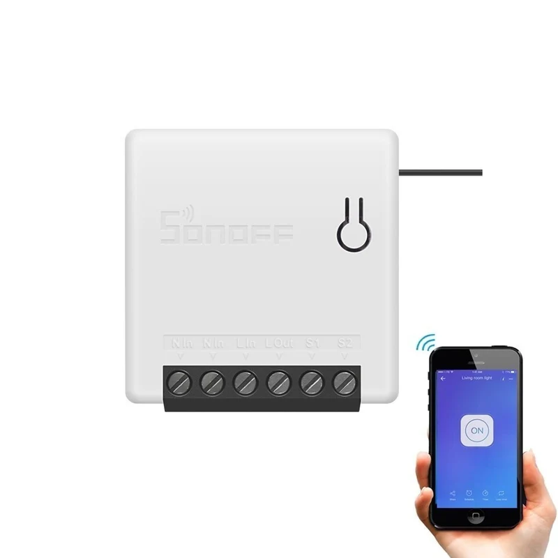 Contrôle vocal du module domotique intelligent Sonoff Mini R2