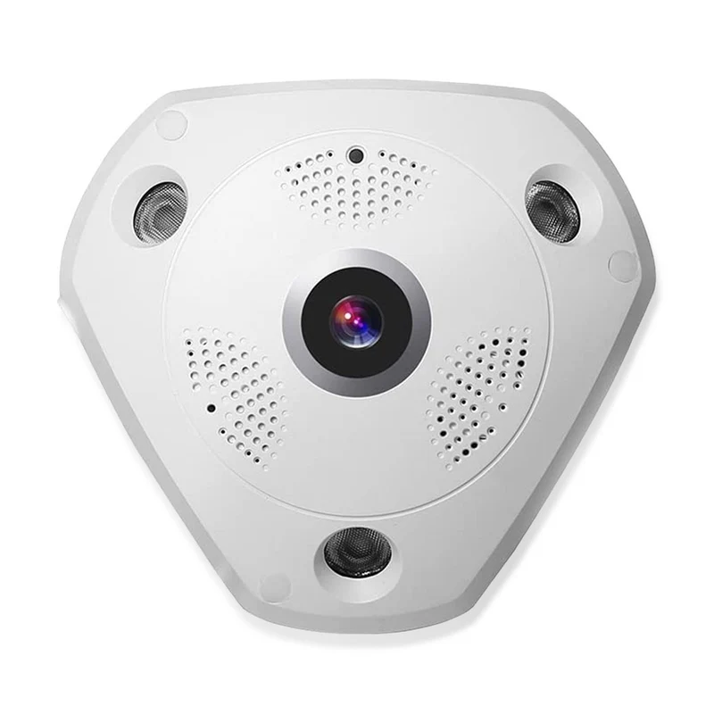 Caméra de surveillance panoramique 3D VR CAM 360 ° Audio Wirless Wifi