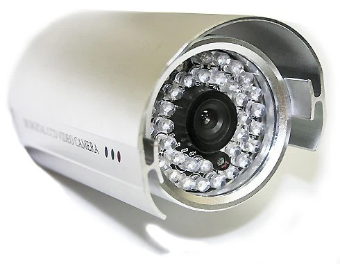 Caméra de sécurité 36 LED capteur CCD 1/3 3.6mm étanche