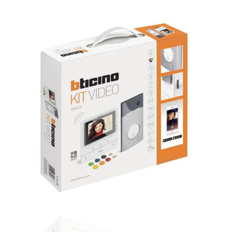 BTICINO 364614 - Kit vivavoce monofamiliare con videocitofono connesso