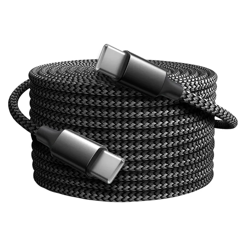 Cavo Tipo C | Cavo di Ricarica Rapida 60W per Smartphone e Tablet | Flessibile da 3m a 10m per Versatilità e Comfort