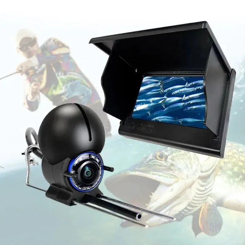 Telecamera Subacquea per Pesca con Visione Notturna e Cavo Flessibile | Immagini Chiare in Ogni Condizione