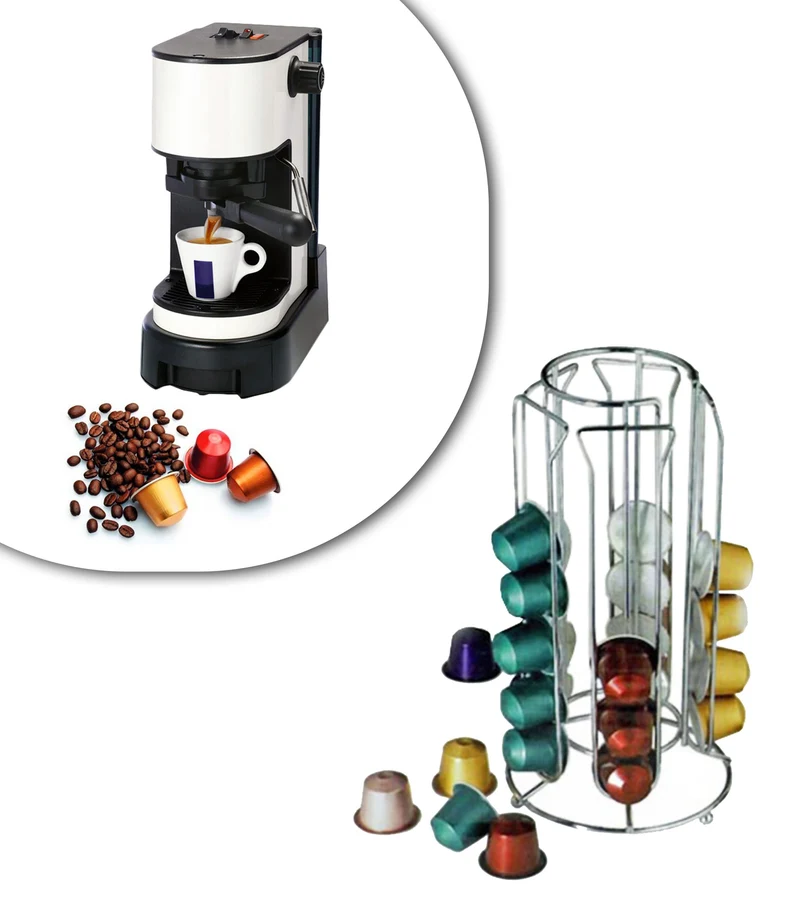 Distributeur capsules de café - capacité 30 capsules
