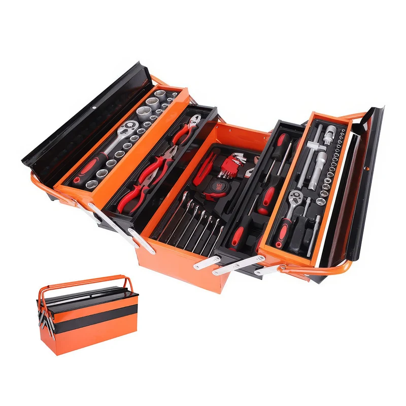 Mallette à Outils Portable – Coffret avec 168 Outils de Bricolage