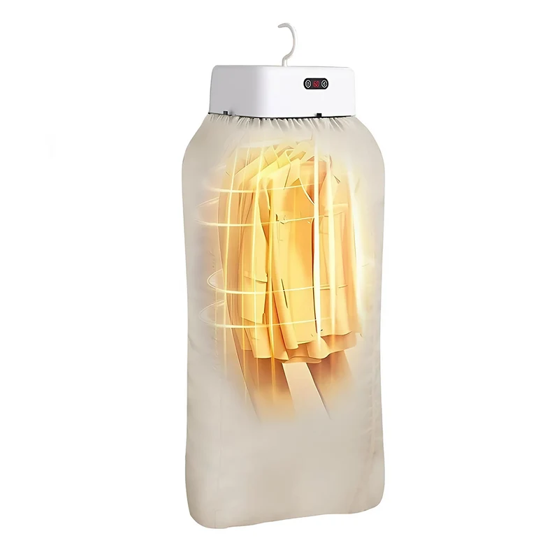 Sèche-linge Portable de Voyage pour Lingerie et Vêtements d'Enfants, Sac Inclus