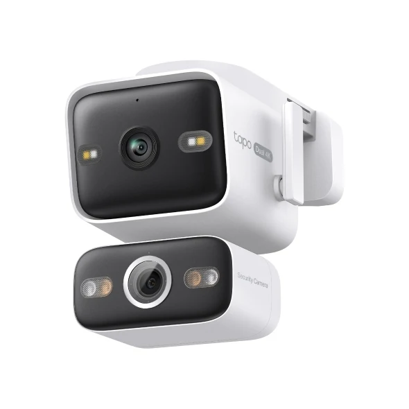 4K Doble Lente Cámara Exterior 360° con IA | Tapo C575D