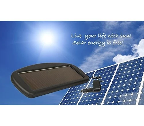 Panneau solaire pour charger la batterie de voiture 12V chargeur 1.5W 37x16x2cm