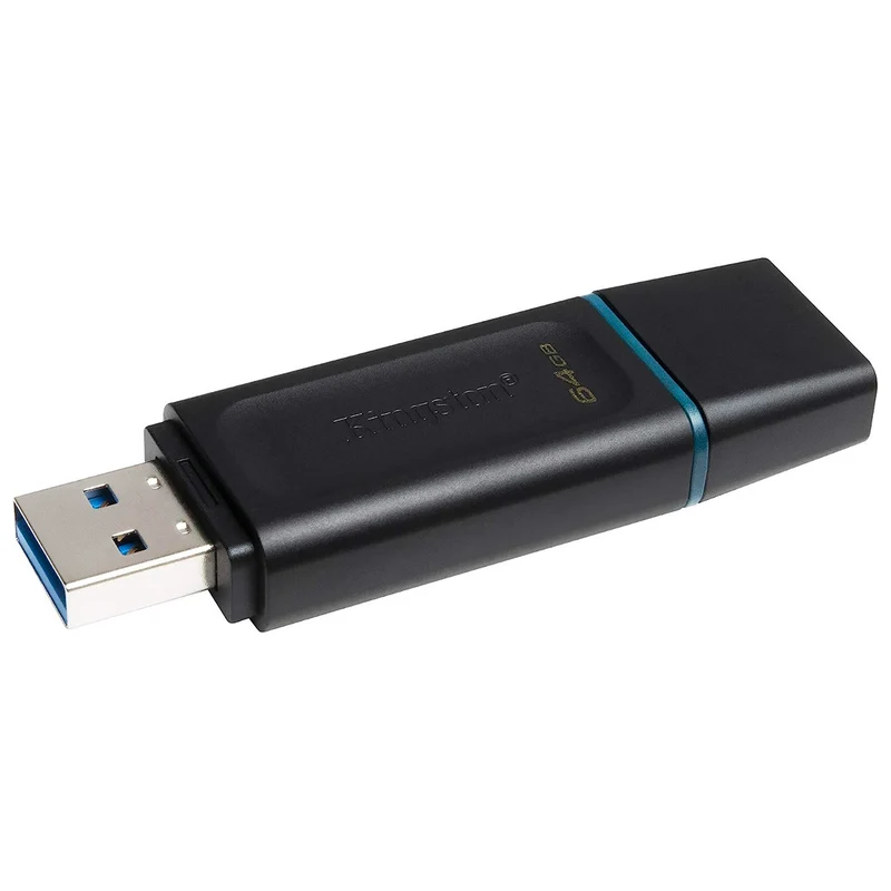 Kingston DataTraveler Exodia DTX/64GB - Clé USB 3.2 avec Capuchon de Protection
