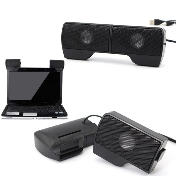 Mini haut-parleur USB pour ordinateur avec volume réglable