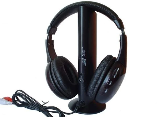 Casque/Ecouteurs Sans fil 5 en 1 FM Radio microphone skype MSN Chat