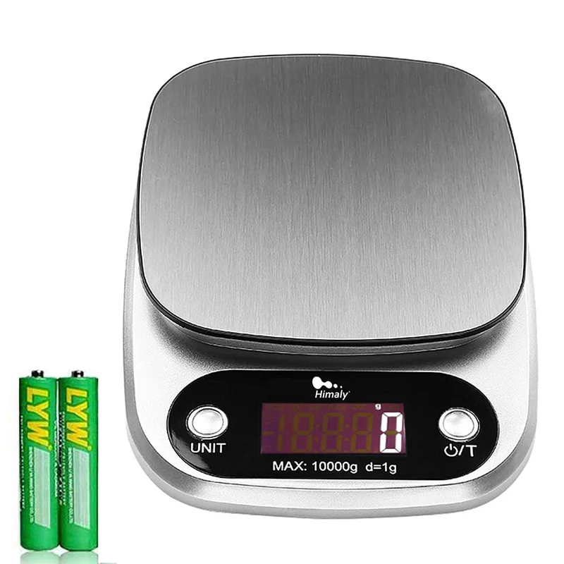 Balance cuisine numérique 10KG Affichage LCD électronique professionnel