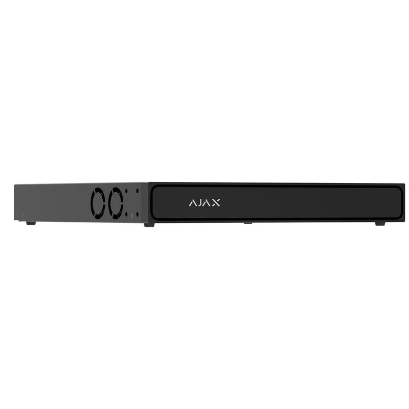 140914.122.BL1 - Ajax NVR H2D8PAC 16 Canali IP 8 PoE 160W 12MP AI 4K HDMI 2 HDD 16TB Hot-Swap H.265 ONVIF RTSP Nero