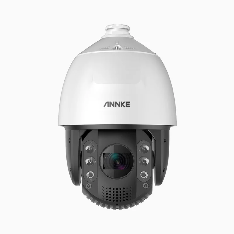 CZ825X - 4K 25X Optical Zoom PoE+ (802.3at) PTZ Speed Dome Security Camera, IK10 Vandal-Resistant, 5.9-147.5 mm Lens, Smart Detection, 660 ft Color Night Vision, Audio & Visual Alarm