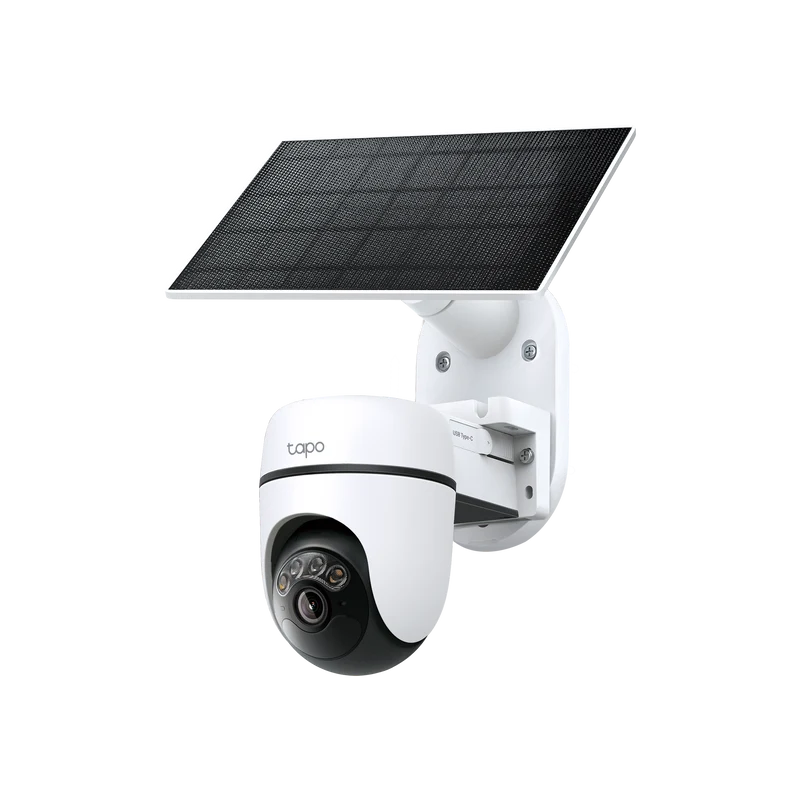 2K Solar-Powered Pan/Tilt Security Camera, Tapo C610 KIT