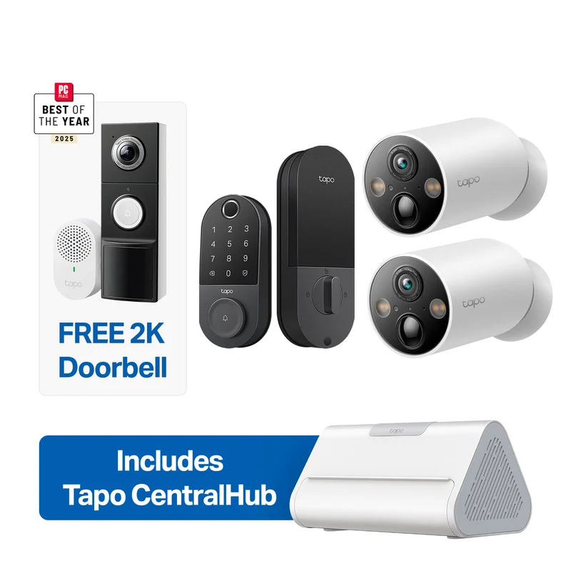 Front Door Security Bundle Plus 2K